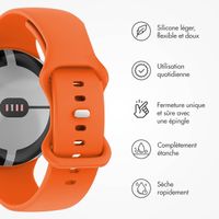 imoshion Bracelet en silicone⁺ Google Pixel Watch 3 / 4 (45 mm) - Taille L - Orange