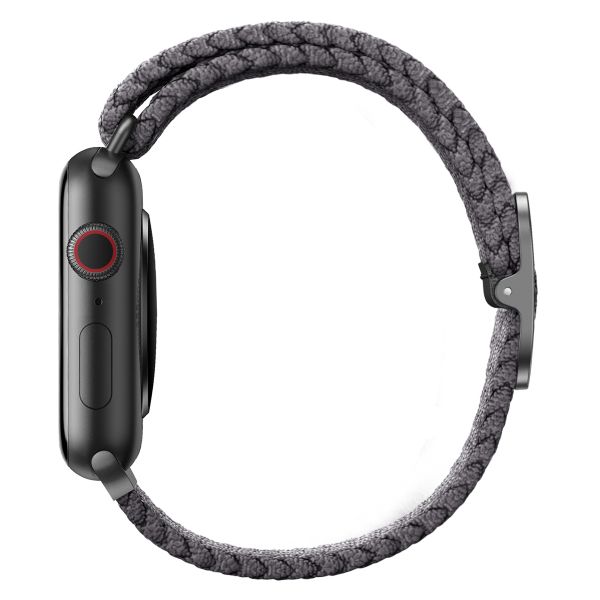 Uniq Bracelet tressé Aspen Apple Watch | 38/40/41/42 mm - Granite Grey