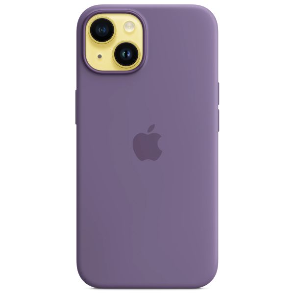 Apple Coque en silicone MagSafe Apple iPhone 14 - Iris Purple