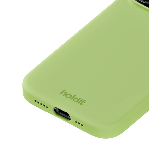 Holdit Coque Silicone Apple iPhone 15 Pro Max - Matcha