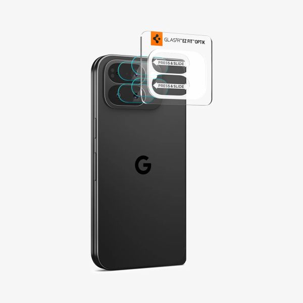 Spigen Optik Pro EZ Fit Lens Protector - Protection d'objectif de caméra (lot de 2) Google Pixel 10 Pro Fold - Crystal Clear