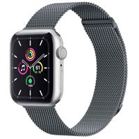 imoshion Bracelet magnétique milanais Apple Watch | 38/40/41/42 mm - Taille M - Gris foncé