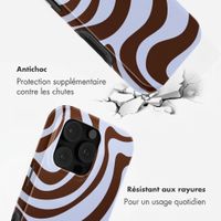 Selencia Coque arrière Vivid Apple iPhone 16 Pro Max - Dream Swirl Chocolate