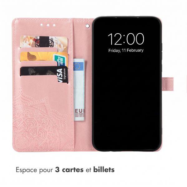 imoshion Etui de télephone Mandala Oppo Reno 16 F - Rose Gold