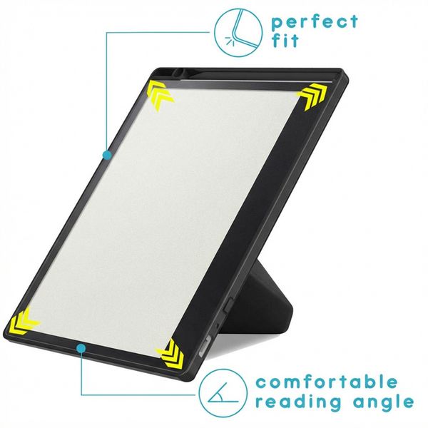 imoshion Étui de liseuse portefeuille Pliable Kobo Elipsa 2E - Noir