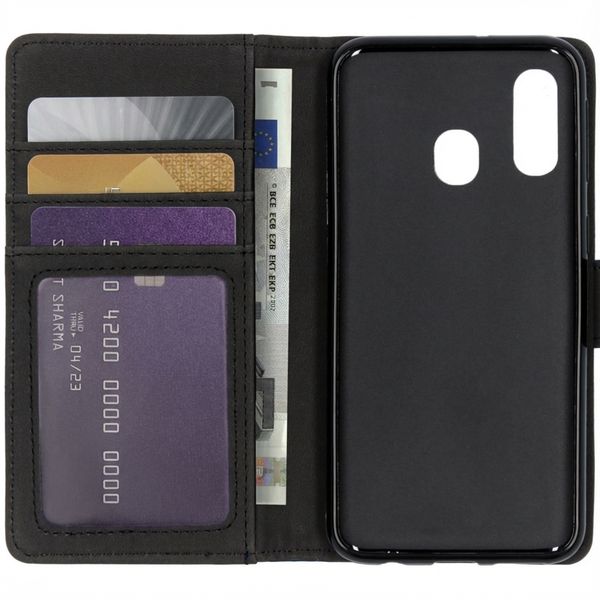 imoshion Étui de télephone portefeuille de luxe Samsung Galaxy A40 - Marron