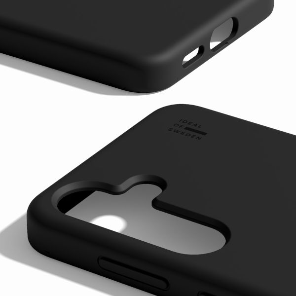 iDeal of Sweden Coque Silicone Samsung Galaxy S25 - Noir