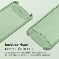 imoshion Coque de couleur avec cordon amovible Apple iPhone 13 Pro - Vert