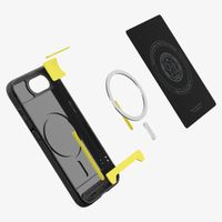Spigen Coque Rugged Armor MagSafe Apple iPhone 17e / 16e - Matte Black