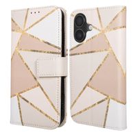 imoshion Étui de télephone portefeuille Design Apple iPhone 17 - Beige Graphic