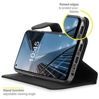 Accezz Étui de télephone Wallet Oppo Reno8 Lite - Noir