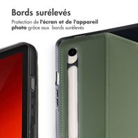 Accezz Coque tablette Classic Samsung Galaxy Tab S9 11.0 pouces / S10 Lite / S10 FE / S9 FE 10.9 pouces - Vert