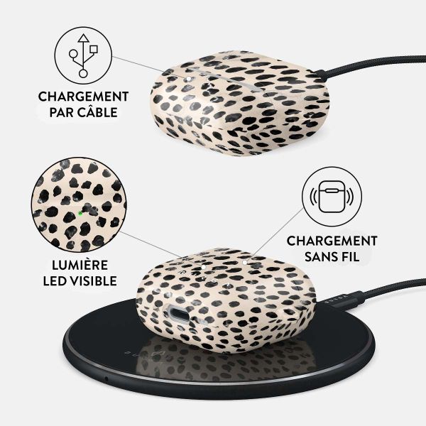 Burga Coque rigide Apple AirPods 4 - Almond Latte