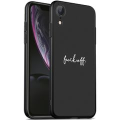 imoshion Coque Design Apple iPhone Xr - Fuck Off