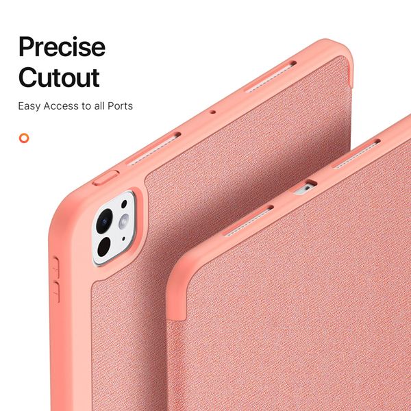 Dux Ducis Coque tablette Domo Apple iPad Pro 11 (2025) M5 / (2024) M4 - Rose