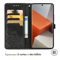 imoshion Etui de télephone Mandala Xiaomi Redmi Note 13 Pro Plus (5G) - Noir