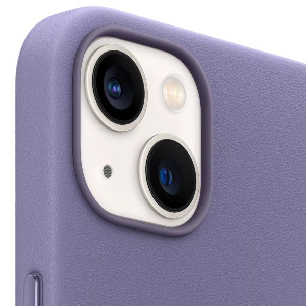 Apple Coque Leather MagSafe Apple iPhone 13 - Wisteria