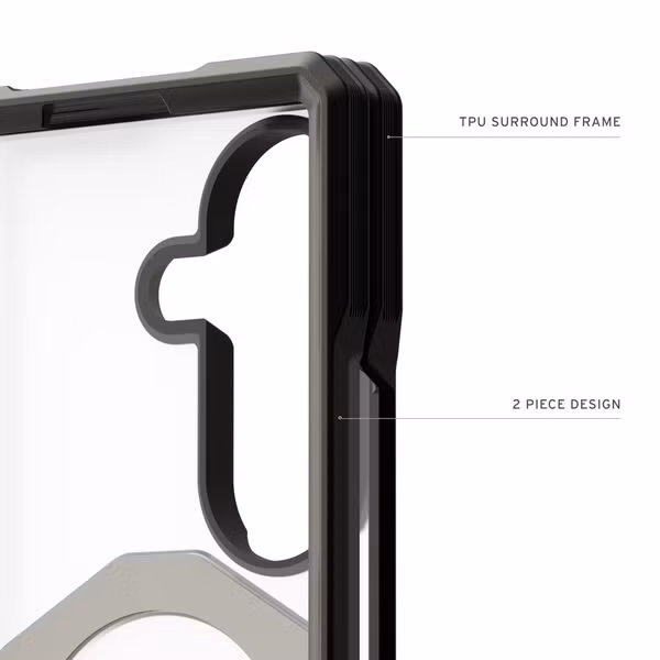 UAG Mouve XTE Magnetic Backcover Samsung Galaxy Z Fold 8 Ultra - Ice