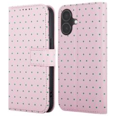 imoshion Étui de télephone portefeuille Design Apple iPhone 16 - Happy Dots