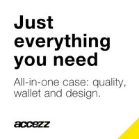 Accezz Étui de télephone Wallet Samsung Galaxy S20 Plus - Rose Doré