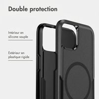 imoshion Coque arrière avec MagSafe Apple iPhone 15 - Noir