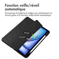 imoshion Coque tablette rigide Trifold Apple iPad Air 13 pouces (2026) M4 / (2025) M3 / (2024) M2 - Noir
