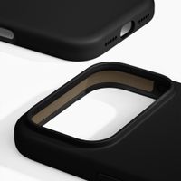 iDeal of Sweden Coque en silicone avec MagSafe Apple iPhone 18 Pro Max / 17 Pro Max - Iconic Black