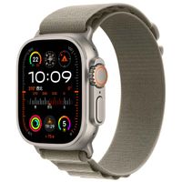 WiWu Bracelet Alpine en nylon Apple Watch | 44/45/46/49 mm - Olive Green