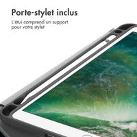 imoshion Coque tablette Trifold Apple iPad 6 (2018) 9.7 pouces / iPad 5 (2017) 9.7 pouces / Air 2 (2014)/Air 1 (2013) - Vert foncé