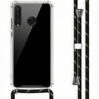 imoshion Coque arrière transparente avec cordon Huawei P30 Lite - Noir & Doré
