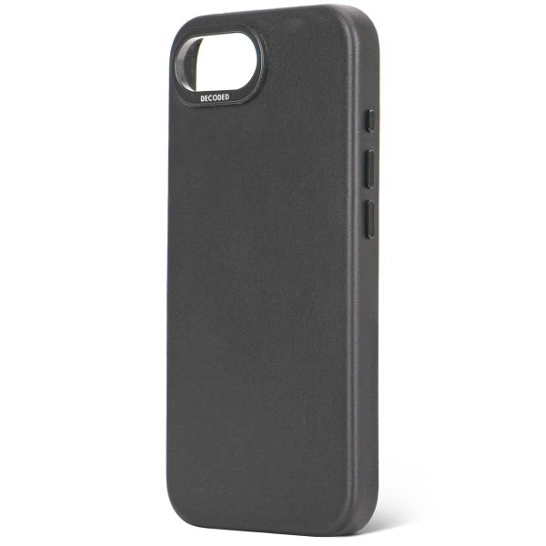 Decoded Coque en cuir Apple iPhone 17e / 16e - Noir
