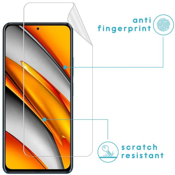 imoshion Protection d'écran Film 3pack Xiaomi Poco F3