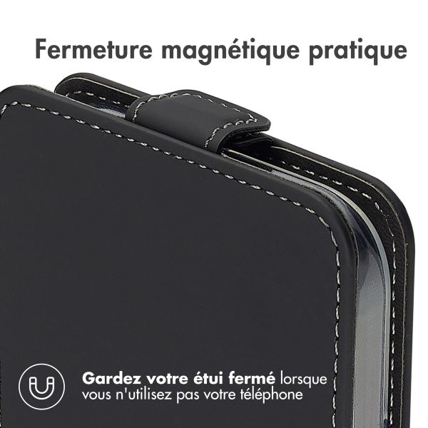 Accezz Étui à rabat Apple iPhone 16 Pro - Noir