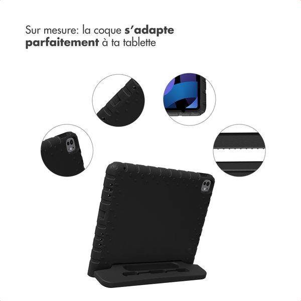 imoshion Coque kidsproof avec poignée Apple iPad Air 13 pouces (2026) M4 / (2025) M3 / (2024) M2 - Noir