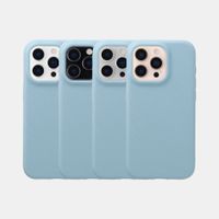 imoshion Coque arrière Texture Apple iPhone 16 Pro - Bleu clair