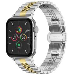 Selencia Bracelet Metallique Jubilee Apple Watch | 38/40/41/42 mm - Argent et Or