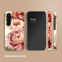 Selencia Coque arrière Vivid Samsung Galaxy S25 - Vintage Peony