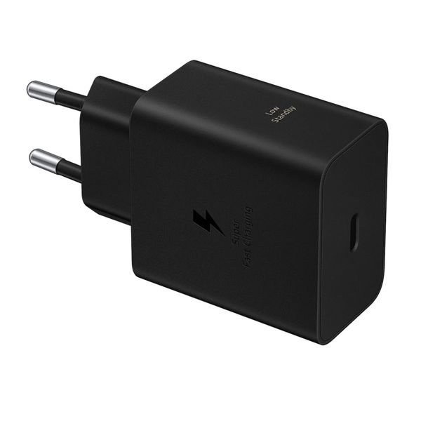 Samsung Adaptateur d’Alimentation USB-C Original - Chargeur Charge Rapide - 60W – Noir