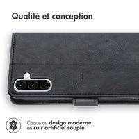 imoshion Étui de télephone portefeuille de luxe Samsung Galaxy A36 - Noir