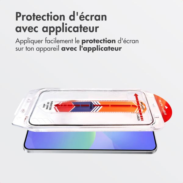 Accezz Protecteur d'écran en verre trempé + Applicateur Samsung Galaxy A36