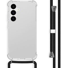 imoshion Coque arrière transparente avec cordon Samsung Galaxy S24 Plus - Noir
