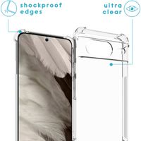 imoshion Coque arrière transparente avec cordon Google Pixel 8 - Noir