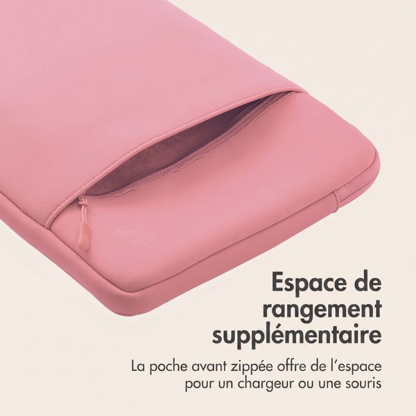 imoshion Pochette ordinateur avec compartiment 14 pouces - Candy Pink