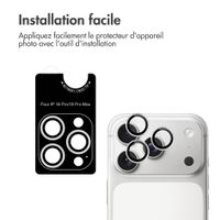 imoshion Lot de 2 protections d'objectif de caméra pour Apple iPhone 18 Pro / 18 Pro Max - Argent