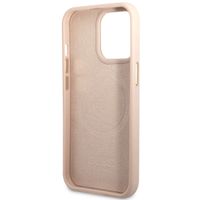 Guess Coque 4G Logo Monogram MagSafe Apple iPhone 14 Pro - Rose