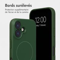 Accezz Coque Grip avec MagSafe Apple iPhone 16 - Vert foncé