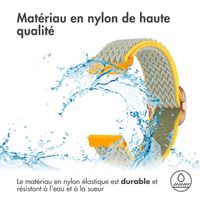 imoshion Bracelet en nylon élastique  - Connexion universelle 20 mm - Green & Yellow