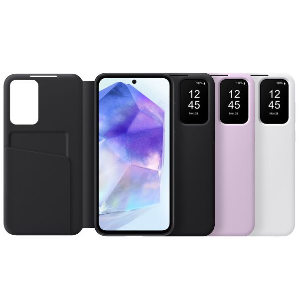 Samsung Original Coque S View Samsung Galaxy A55 - Lavender