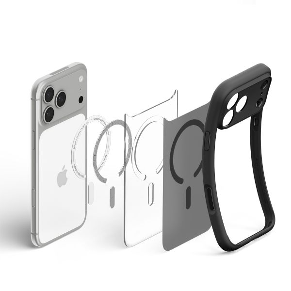 Spigen Coque Ultra Hybrid MagSafe Apple iPhone 18 Pro / 17 Pro - Frost Black