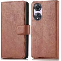 imoshion Étui de télephone portefeuille de luxe Oppo A58 - Marron